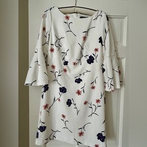 Ralph Lauren white floral dress